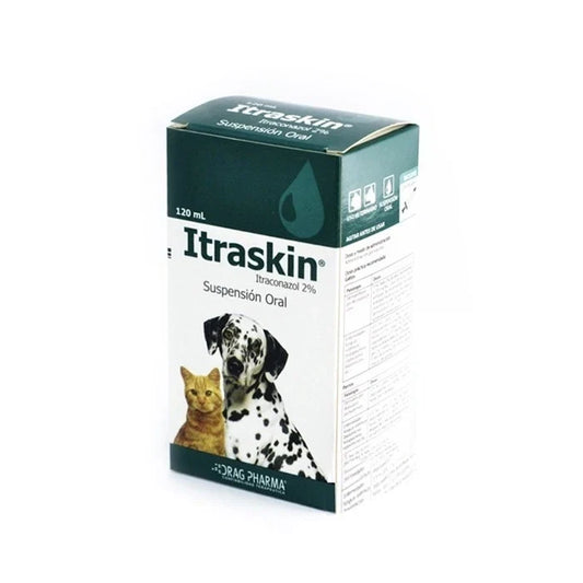Itraskin-Itraconazol Suspensión Oral 120ML - imagen 1