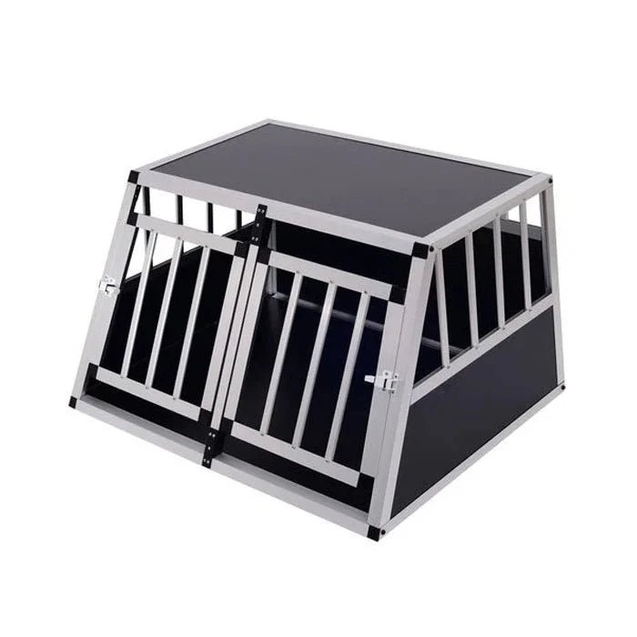 Jaula doble puerta para Perro - Pethome