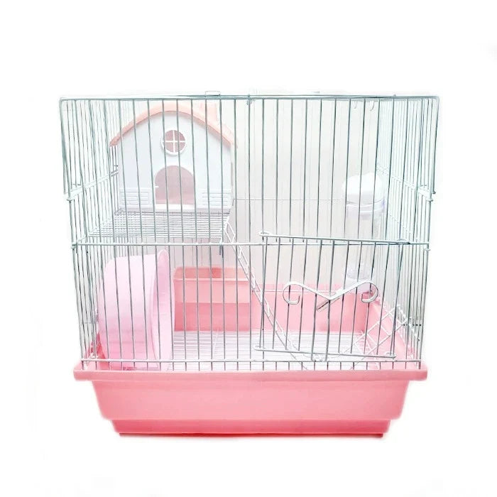 Jaula Hamster 2 Niveles Equipada - imagen 1