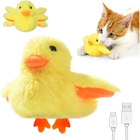 Juguete pato sonoro para gato - imagen 1