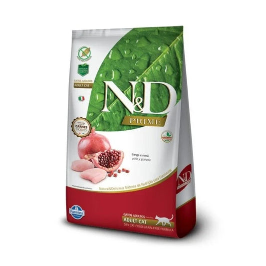 N&D Prime Gato Adulto Pollo y Granada