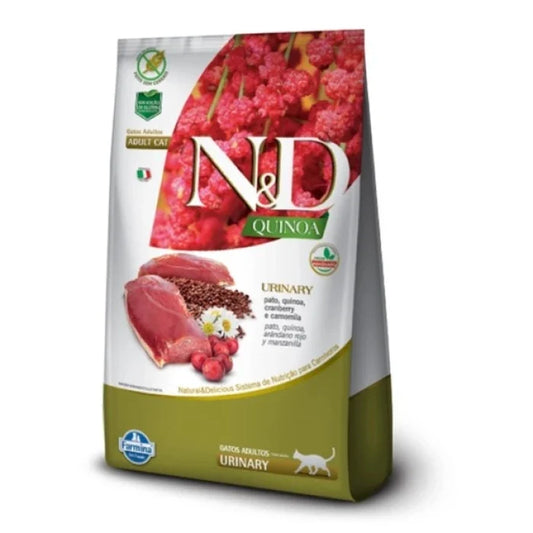 N&D Quinoa Felino Urinary Pato 7.5kg - imagen 1