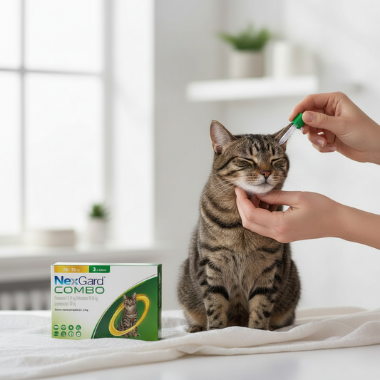 NexGard Combo - gato centrado