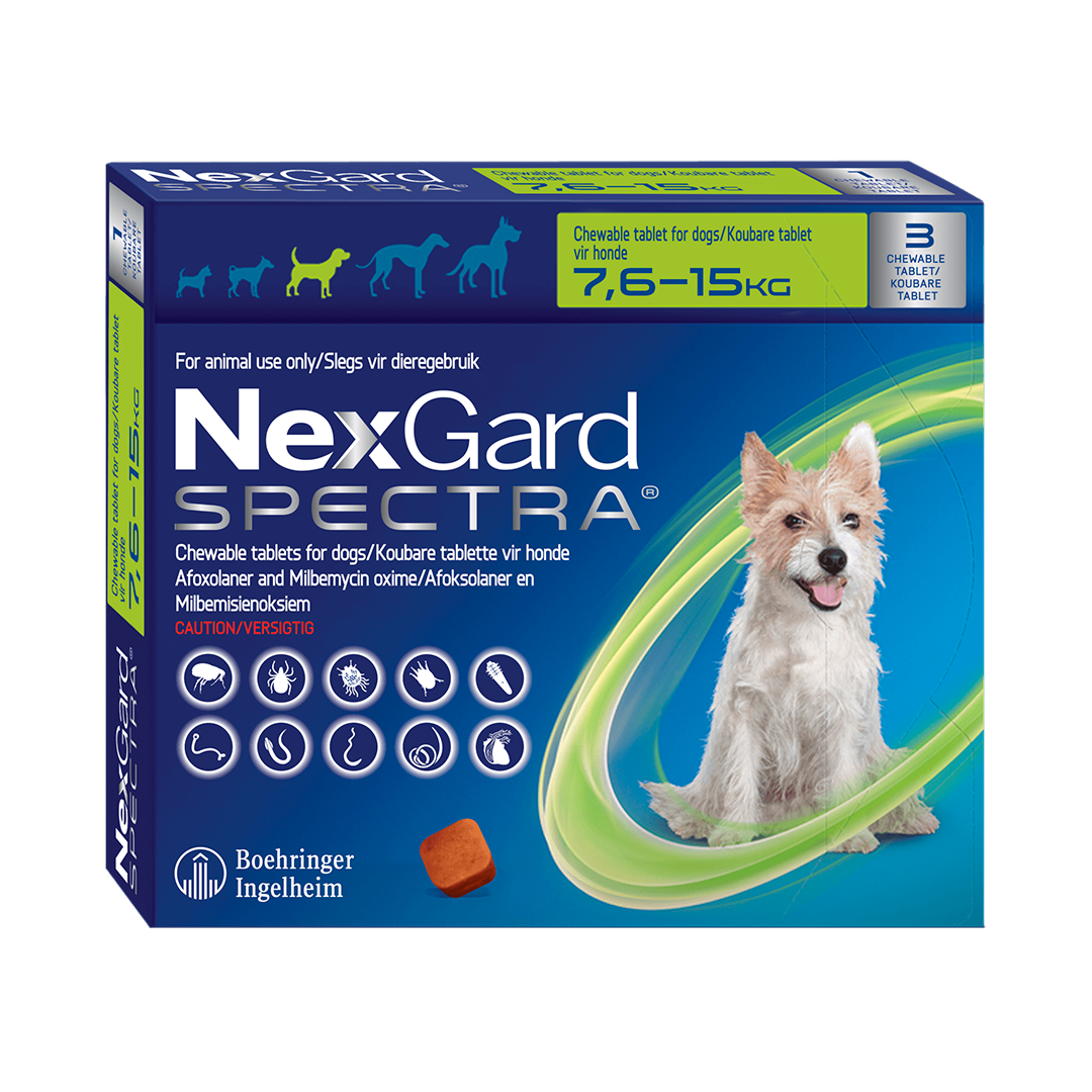 Nexgard Spectra Antiparasitario 3 Comprimido