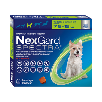 Nexgard Spectra Antiparasitario 3 Comprimido