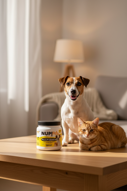 NUP! Pets Pre & Probióticos Pollo - Foto Web