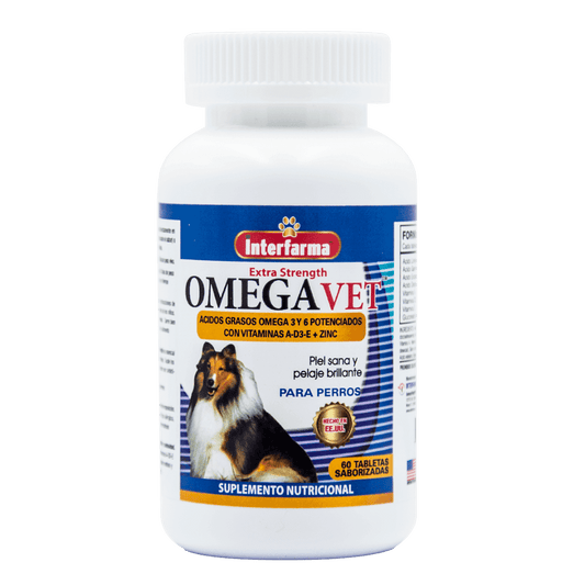 Omegavet Perros 60 comprimidos - Pethome
