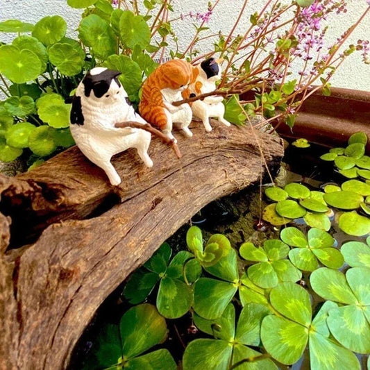 Ornamento gato pescador - imagen 1