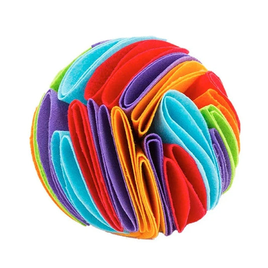 Pelota Olfativa Arcoiris para Perros y Gatos - imagen 1