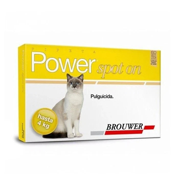 Pipeta Antiparasitaria Power Spot on Gatos hasta 4 KG - imagen 1