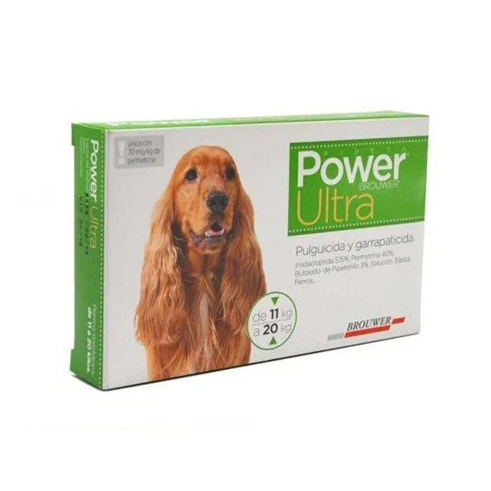 Pipeta Antiparasitaria Power Ultra 11 a 20 KG - imagen 1