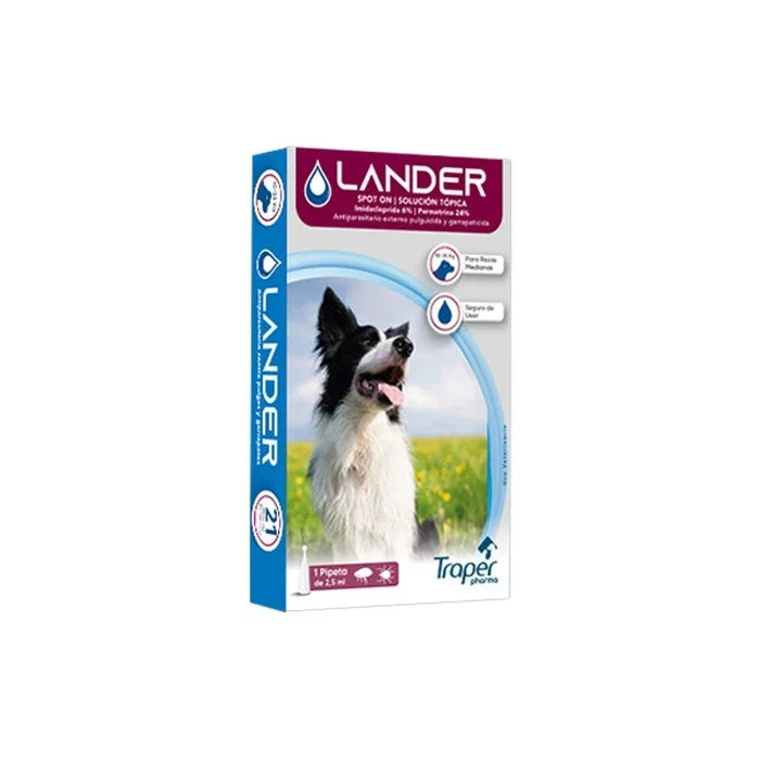 Pipeta Lander 10 A 25 Kilos Traper - imagen 1
