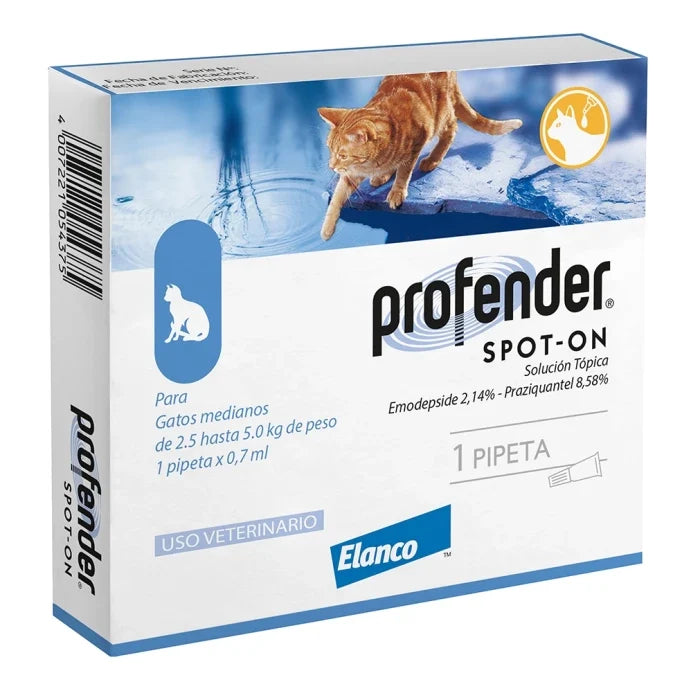 Profender Spot-on Antiparasitario Interno Solución Tópica hasta 5 Kg - imagen 1