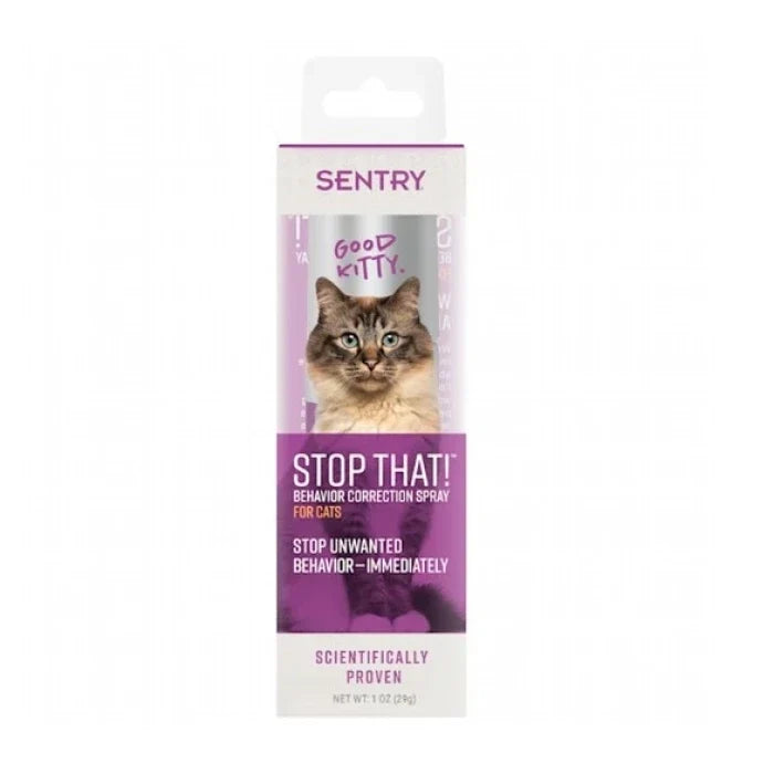 SENTRY STOP THAT! BEHAVIOR CORRECTION SPRAY CAT 1OZ - imagen 1