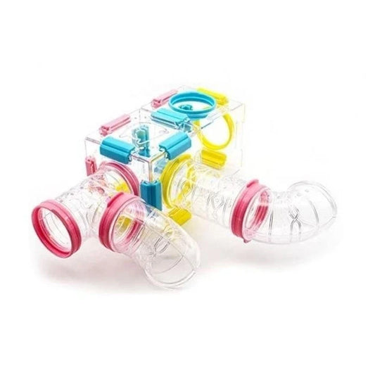 Set de tubos y bloques para hamster - imagen 1