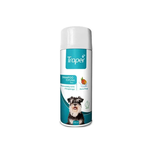 Shampoo Espuma Seca Para Perro Traper - imagen 1