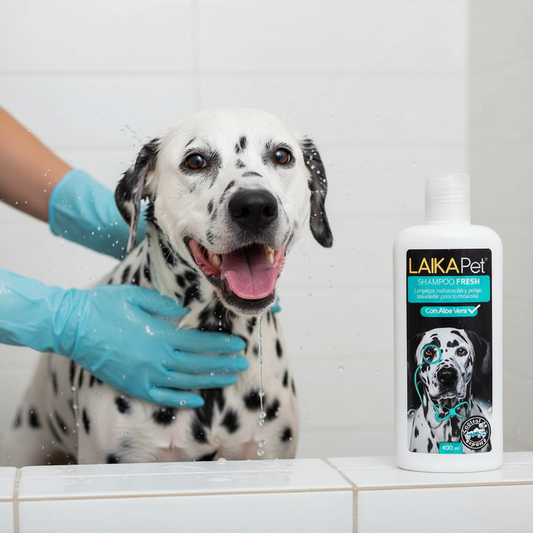 Laika pet shampoo fresh aloe vera para perros 400 ml