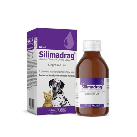 Silimadrag Suplemento Nutricional 120ML para perros y gatos