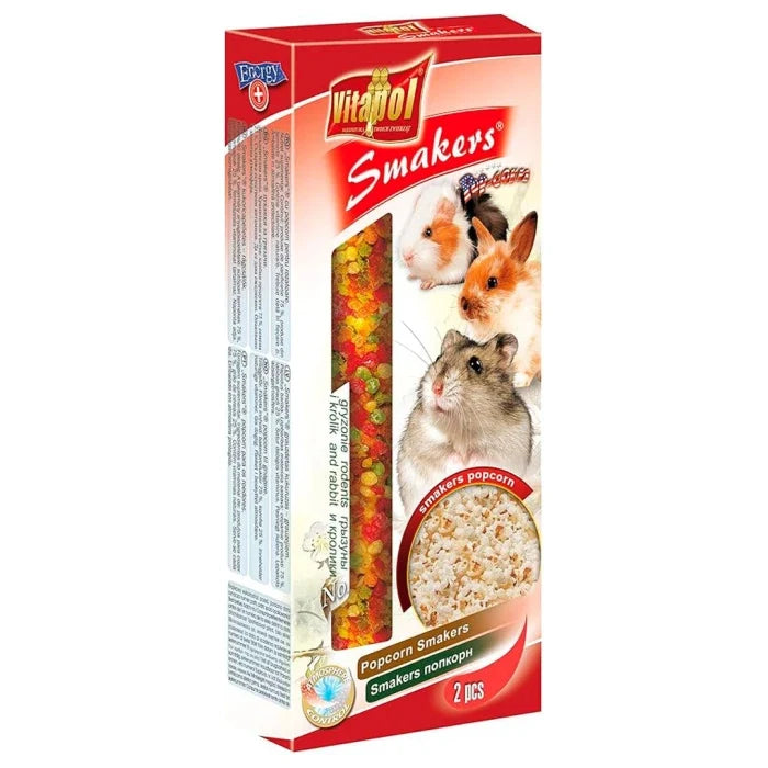 SMAKERS FOR RODENTS/RABBIT - POPCORN - imagen 1