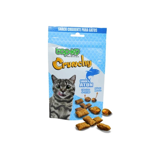 SNACK TOPK9 CRUNCHY CATNIP/ATUN 50 GRS - imagen 1