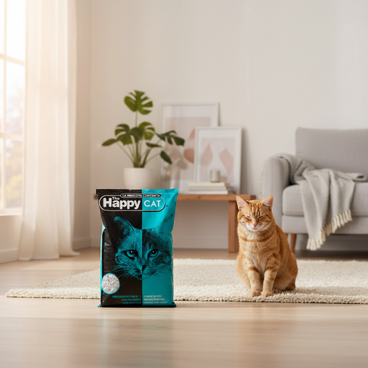 Arena Sanitaria Aglomerante The Happy Cat 18KG