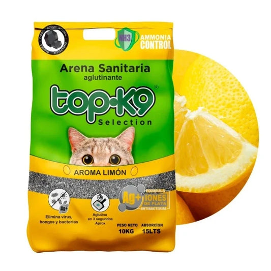 TopK9 Arena sanitaria antibacteriana aglutinante con iones de plata