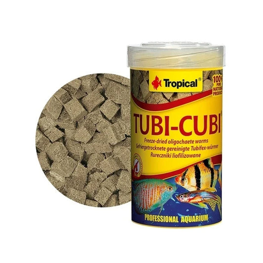 Tropical Alimento Tubi Cubi tubifex liofilizados - imagen 1