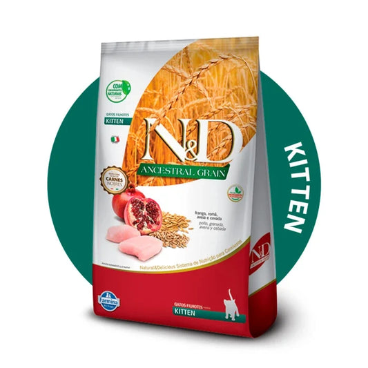 N&D Granos Ancestrales Frango Kitten 1.5Kg - imagen 1