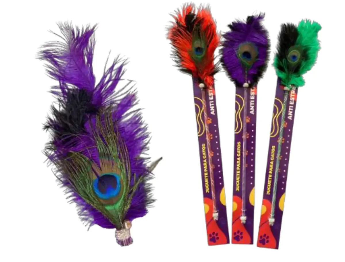 Varilla alambre con pluma - Pethome
