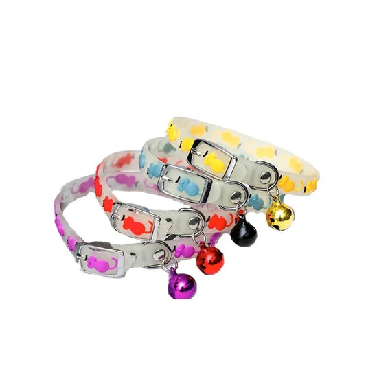 Wonder Cat Collar fluorescente diseño ratones - imagen 1