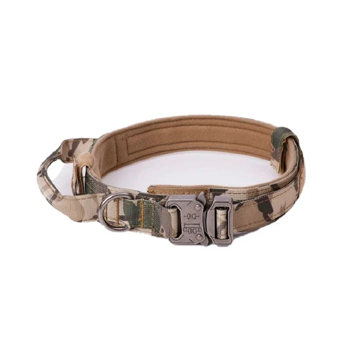 Wonder dog Collar Táctico Reforzado y Asa Militar