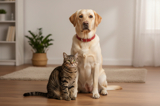 Wonder Dog Eco Cuero - Perro y gato juntos